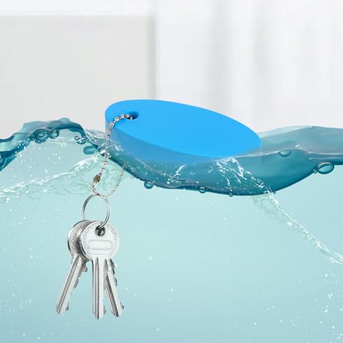Floating Keychains for Boat Keys - 4 Pack in Bright Colors
