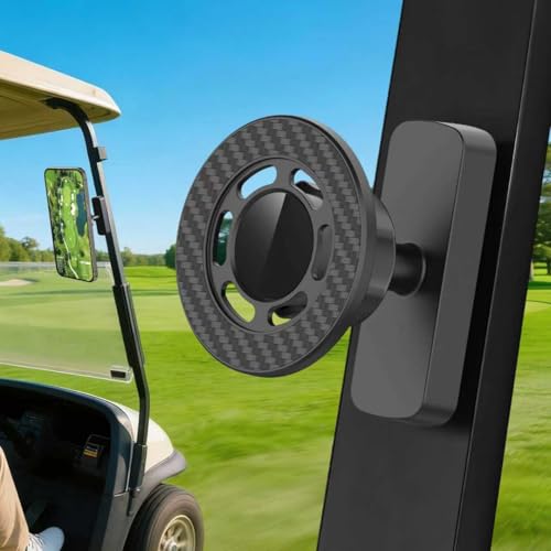 Magnetic Golf Cart Phone Holder - Fits MagSafe iPhone 12-17 & More