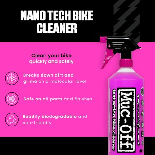 Nano Tech Bike Cleaner - 33.3 Fl Oz Spray Bottle