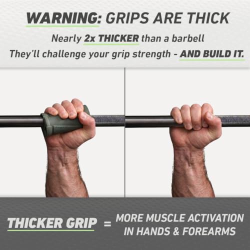 N-Gage EZ Barbell Grips – Ergonomic Strength Training Attachments
