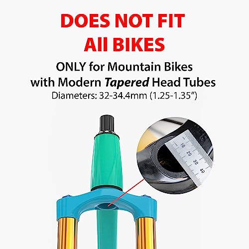 AirTag Mountain Bike Fork Mount - Hidden - 2-Pack