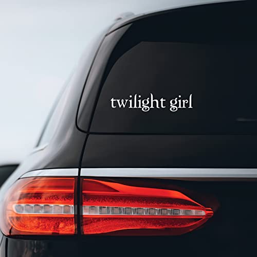 Twilight Girl Sticker Decal for Notebooks, Cars & Laptops - 8" x 1"