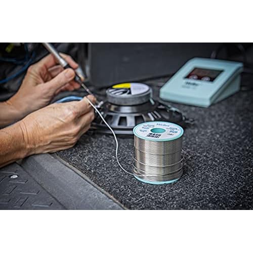Weller WSW SnPb (T0051403399) Solder Wire, Dia: 0.3 mm / 0.012 in, Wt: 100 g / 3.527 oz, Alloy Sn60Pb40, Flux content 2.2%