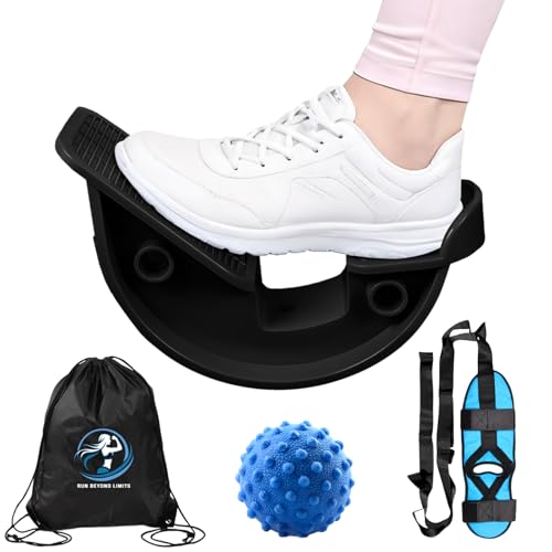 Calf Stretcher and Foot Rocker for Plantar Fasciitis Relief