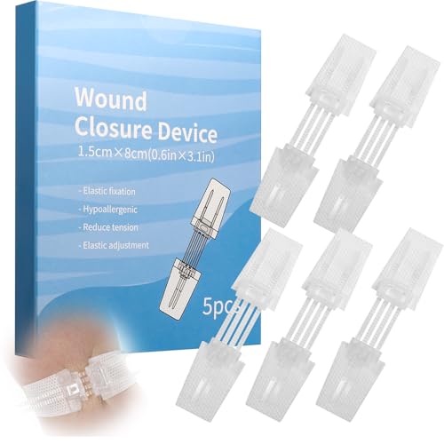 Sterile Wound Closure Strips - 5PCS First Aid Adhesive Bandages
