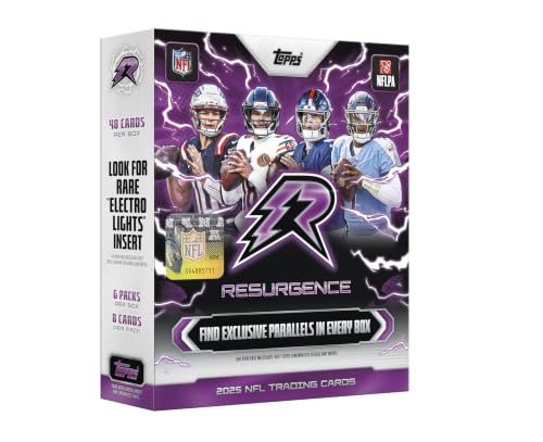2025 Topps Resurgence Football Mega Box - Factory Sealed