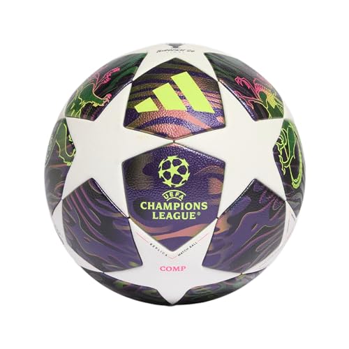UEFA Champions League Final Competition Soccer Ball - Dark Purple, White, Solar Yellow (4)