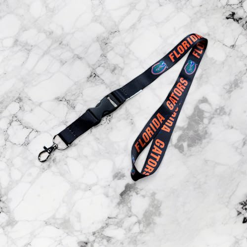 University of Florida Gators Lanyard with Snap Buckle - Detachable ID Holder