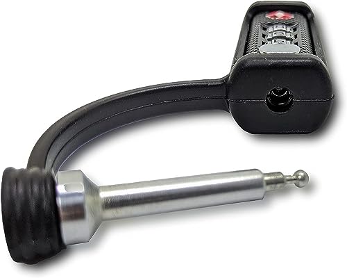 TSA Approved Travel Gun Lock - Cut-Resistant Padlock - Black