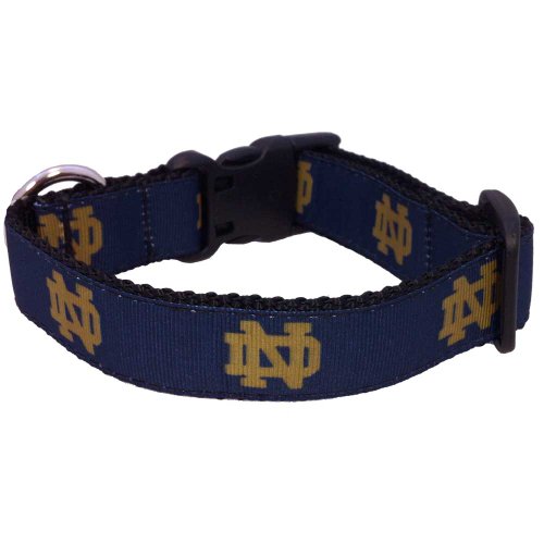 Notre Dame Fighting Irish Dog Collar - Large