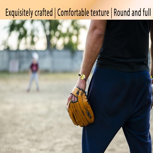 Adjustable Braided Sport Bracelets - Softball Fan Jewelry - 2pcs