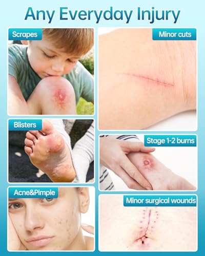 Hydrocolloid Bandages - Optimally Thin 0.7in x 2.44in, 10 Count