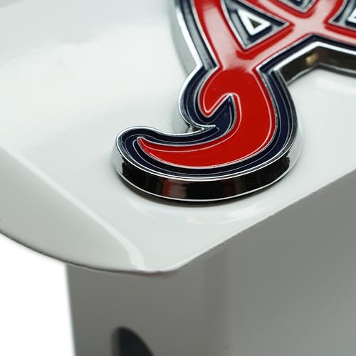 Buffalo Bills Hitch Cover - White Metal Chrome 3D Logo Emblem