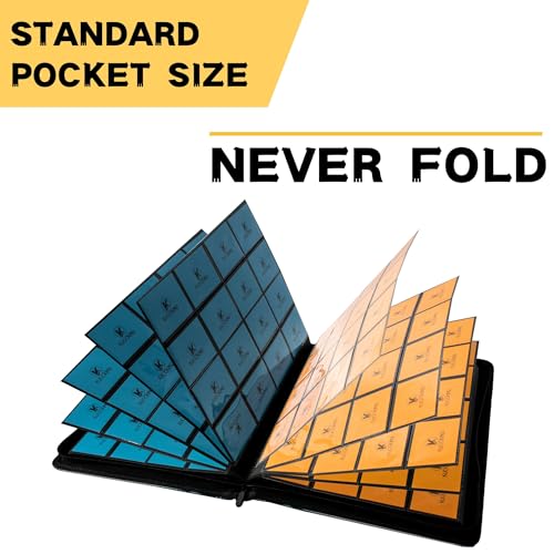 1000+ Pockets Trading Card Binder - 16-Pocket Storage Album