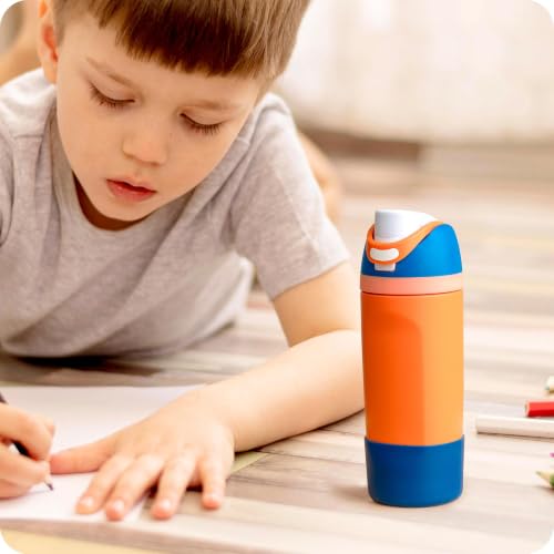 Silicone Boot for Owala Kids Water Bottle 14-16 oz - Gray