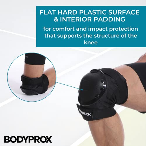 Knee Pads, Elbow Pads & Wrist Guards Set for Skateboarding