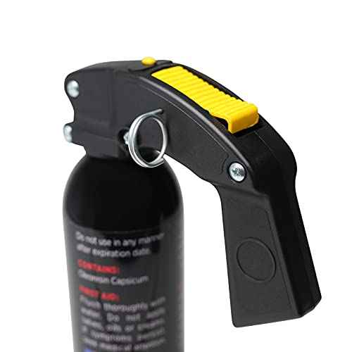 Phoenix Home Shield ? Home Defense Unit - Pepper Gel with UV Dye - Full Grip, Pull Pin, Gel is Safe & Maximum Strength, Maximum Distance + Maximum Bursts = Maximum Safety, 25 Foot Range