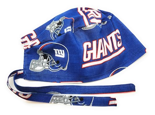 Cotton Scrub Hat for Sports Teams - Blue Skull Cap