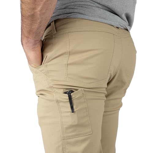 Field & Stream Men's Full Strut Stretch Canvas Pants 32W x 32L Khaki