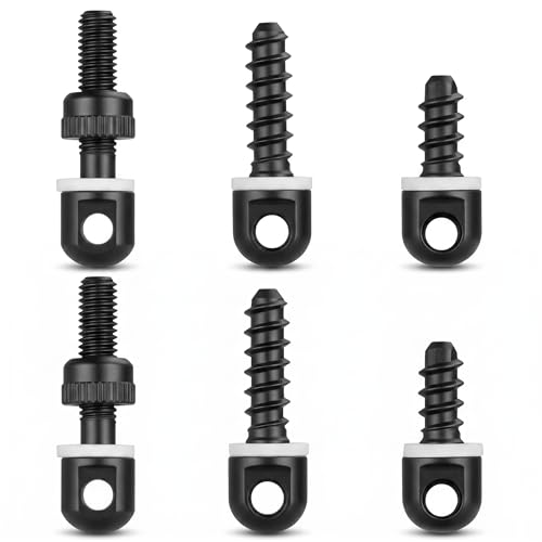 6-Piece Sling Swivel Stud Set for Wood Stocks - GGStud-02