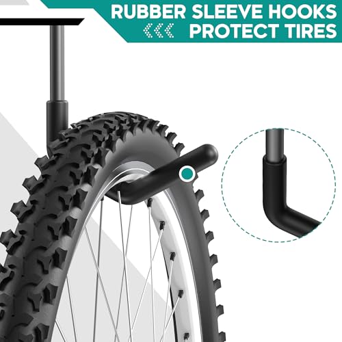 EverHanger Ceiling Bike Rack for 2-4 Bikes Garage Indoor Storage