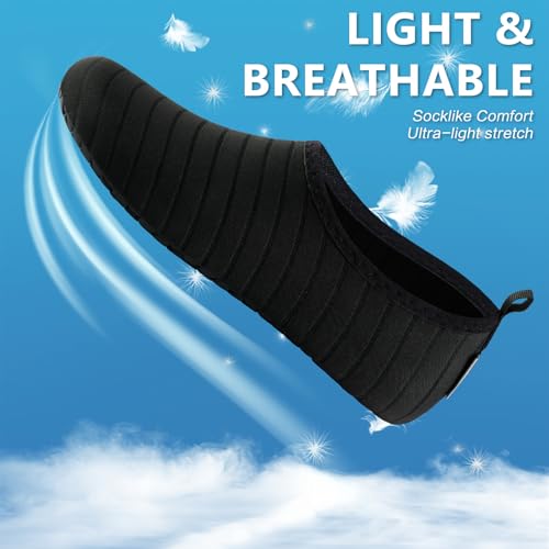 Water Shoes for Men & Women - Quick Dry Barefoot Aqua Socks
