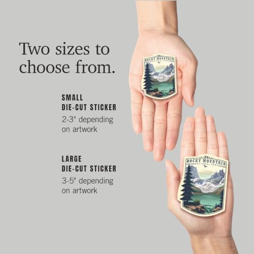 Rocky Mountain National Park Small Sticker - Waterproof Vinyl Decal