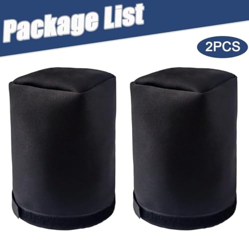 Pilates Reformer Shoulder Block Covers - 2 Pack, Adjustable Nylon
