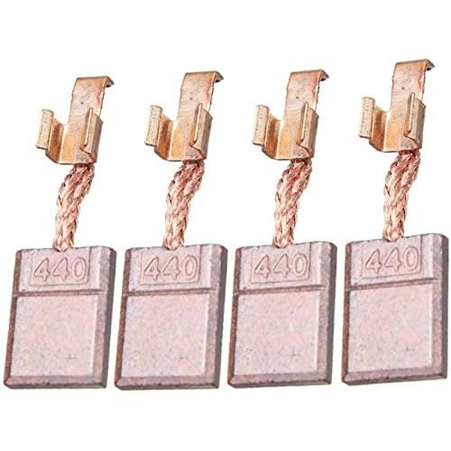 New CB440 Carbon Brush Set for Makita CB-440 CB-448 CB-436 195021-6 194427-5 194159-4 TD134D BFS440 BDF446 (4Pack)