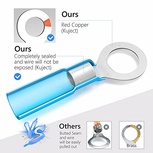 90PCS Waterproof Heat Shrink Wire Connectors Kit - Automotive & Marine