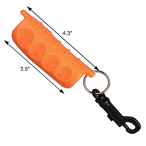 Archery Arrow Puller Gripper with Belt Clip - Orange