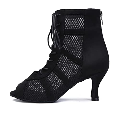 Bulunka 3-Inch Ballroom Latin Dance Heels for Women - Stylish & Comfortable