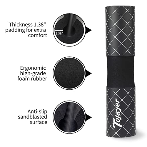 Tojayer Barbell Pad Squat Pad - Neck & Shoulder Protective Foam