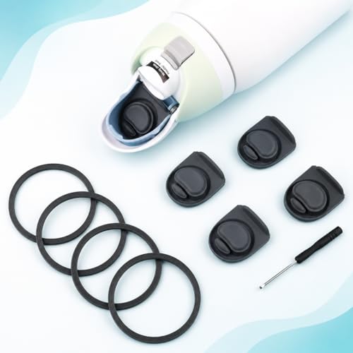 Joshey Replacement Rubber Seal Gasket Stopper Set for Owala FreeSip 16/19/24/25/32/40oz (Variation 8)