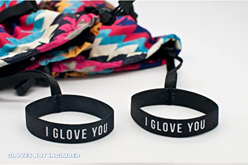 Ski Glove Safety Strap - Elastic Wrist Leash for Mittens