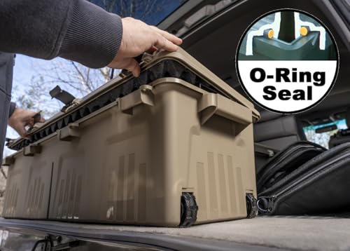 Tactical Rifle Crate with Wheels - 39" Hard Gun Carrying Case