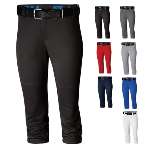Easton Pro Elite Women’s Fastpitch Softball Pants – Medium, Black