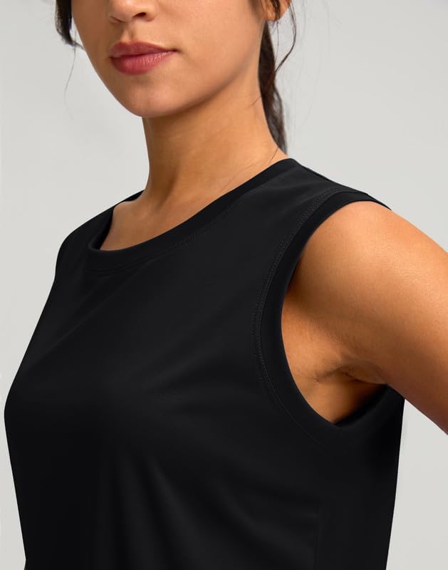 YYV Women's Workout Tank Tops - Lightweight Sleeveless Yoga & Running Shirts | Loose Fit Design
