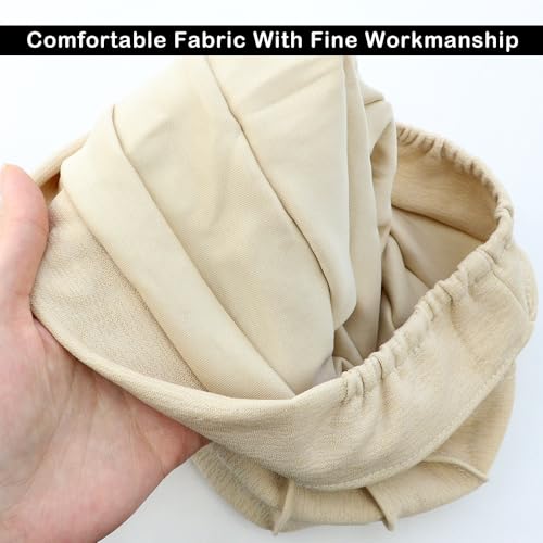 2 Pack Cotton Slouchy Beanie Hats - Soft Lightweight Headwear