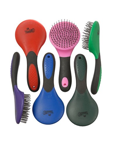 Mane and Tail Brush with Ergonomic Grip - Royal Blue