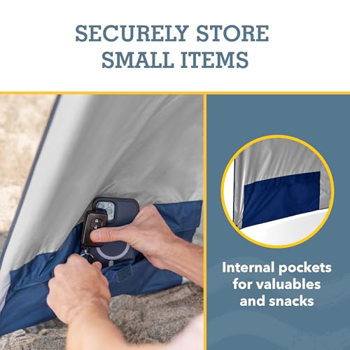UPF 50+ Sport-Brella Premiere Umbrella Shelter - Bright Blue