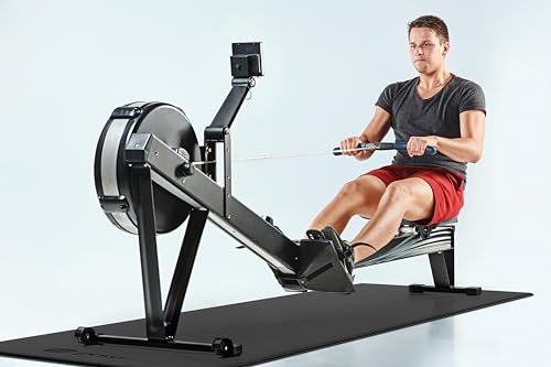 Extra Thick Rowing Machine Mat - Non-Slip & Waterproof - 36" x 102"
