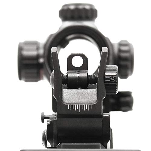 Flip-Up Rear Sight with Tool-Free Windage Adjustment
