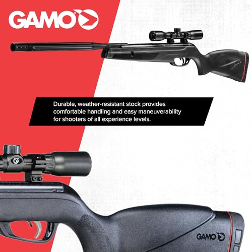 Gamo Wildcat Whisper .177 Caliber Break Barrel Air Rifle - IGT Gas Piston