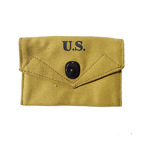 ANQIAO World War 2 Collection WW2 US First Aid Pouch Bag With Hook