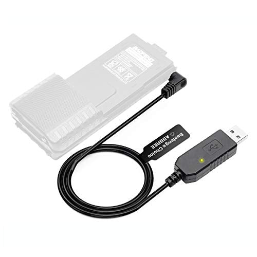 2.5mm USB Charger Cable with Indicator Light for Two Way Radios