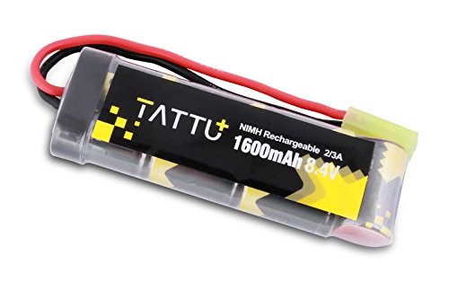 8.4V 1600mAh NiMH Flat Battery Pack with Mini TMY Connector