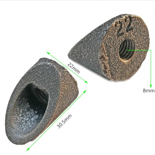 Bike Stem Wedge Nut Replacement Adapter - 4 Pack, M8 Thread