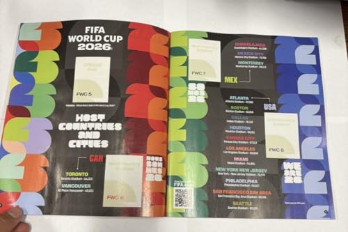 2026 FIFA World Cup Sticker Collection Album