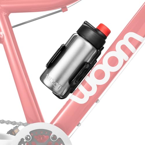 woom Glug Kids Bike Water Bottle 17oz Stainless Steel Side-Load
